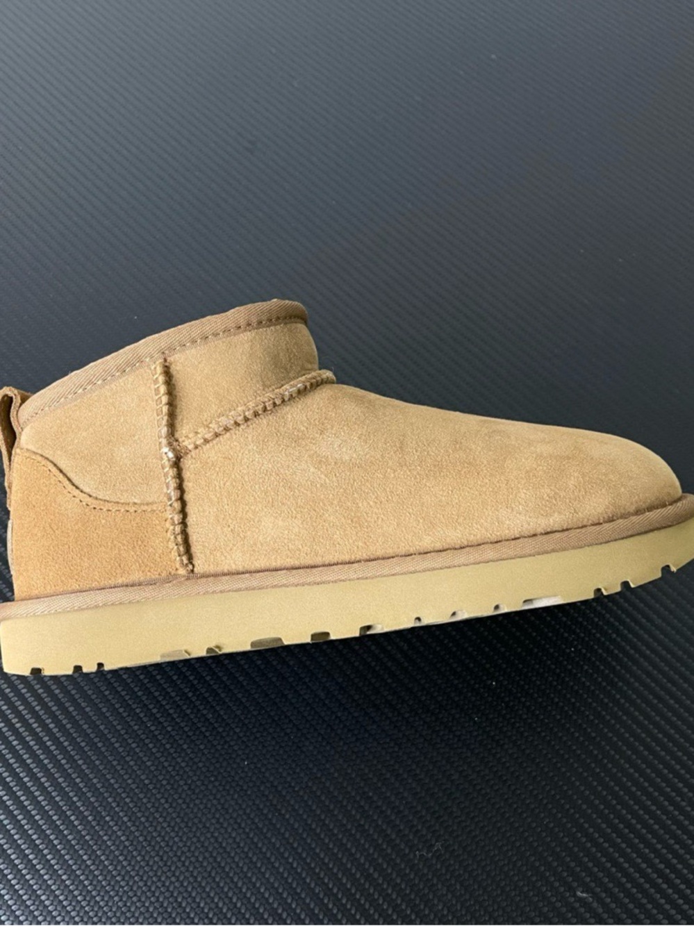 Men's Suede Slip-On Boot in Tan